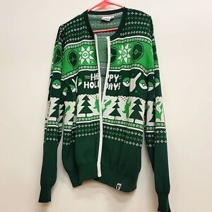 Pokemon Ugly Sweater Cardigan 2X Unisex euc